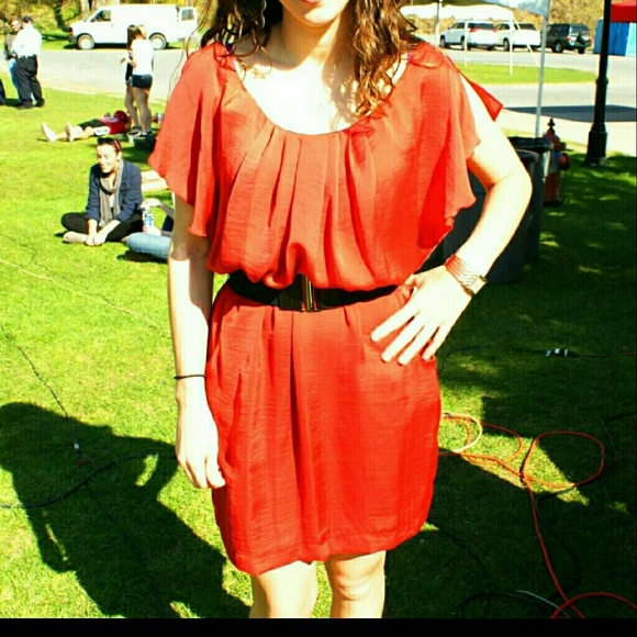 Flutter Sleeve Dress - Picture 7 of 7